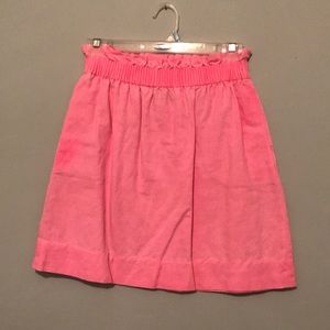 Pink J Crew Skirt